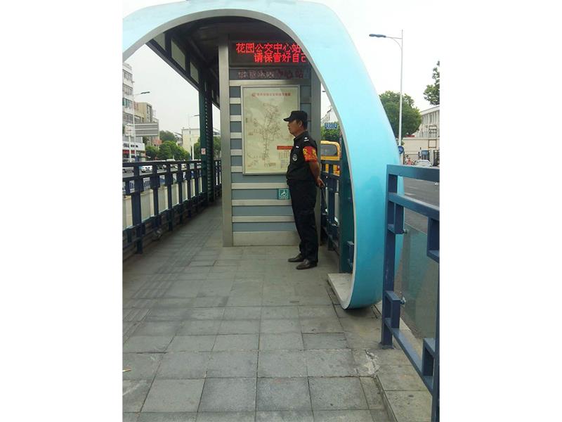 扬州BRT执勤